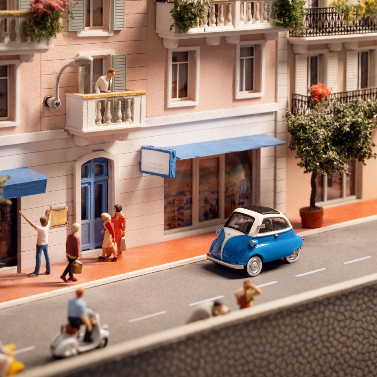 BMW Isetta微型車1:64